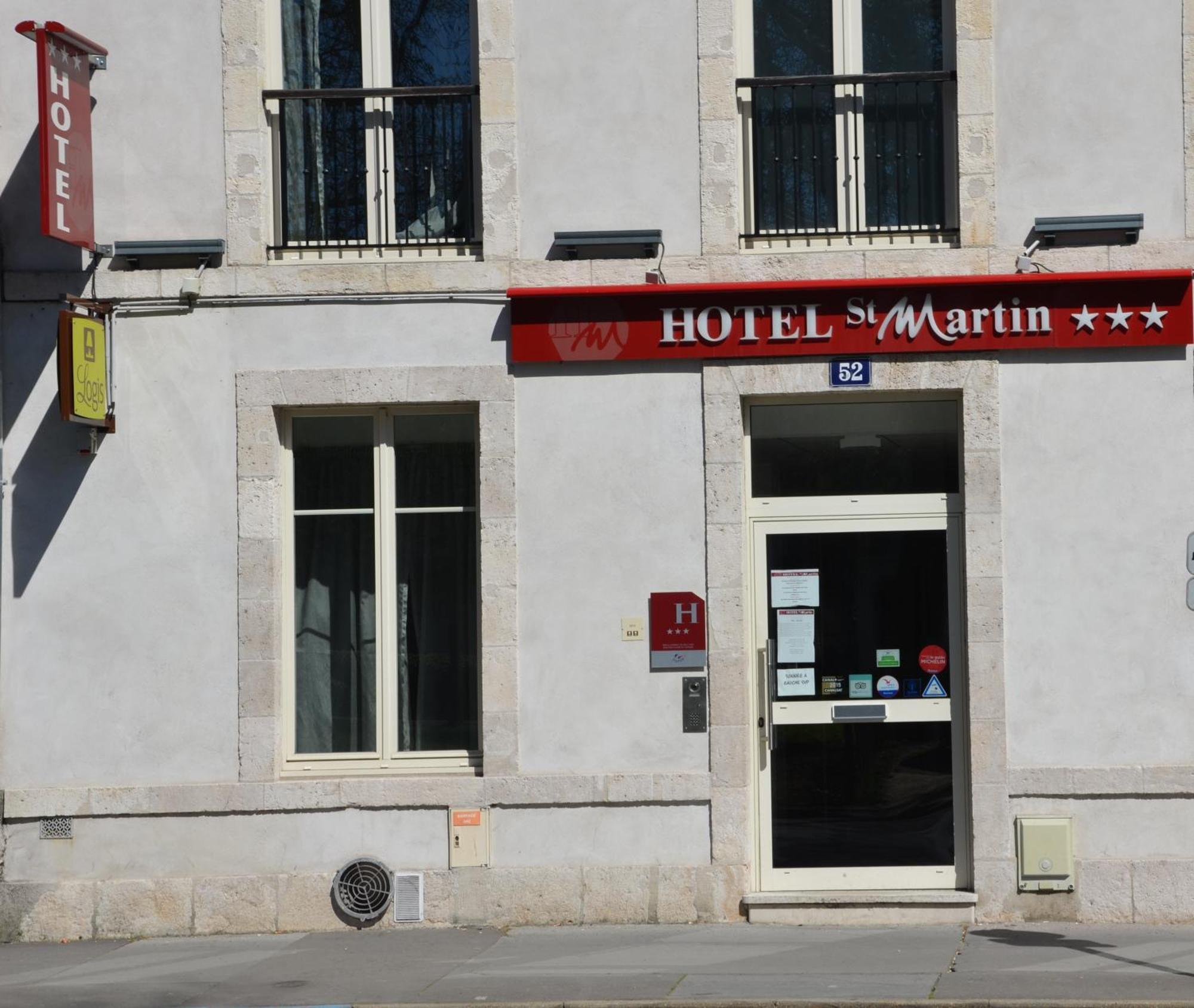 Logis Hotel Saint Martin Орлеан Екстериор снимка